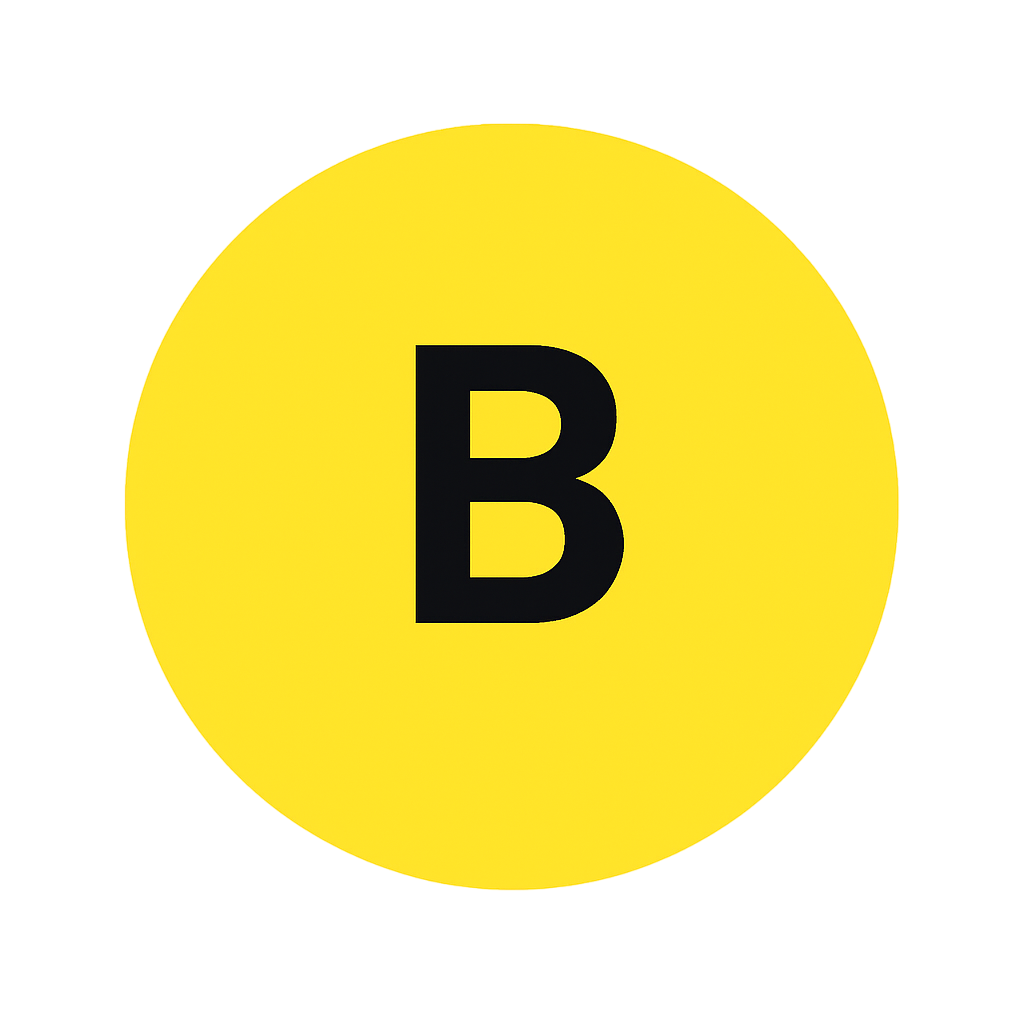 B